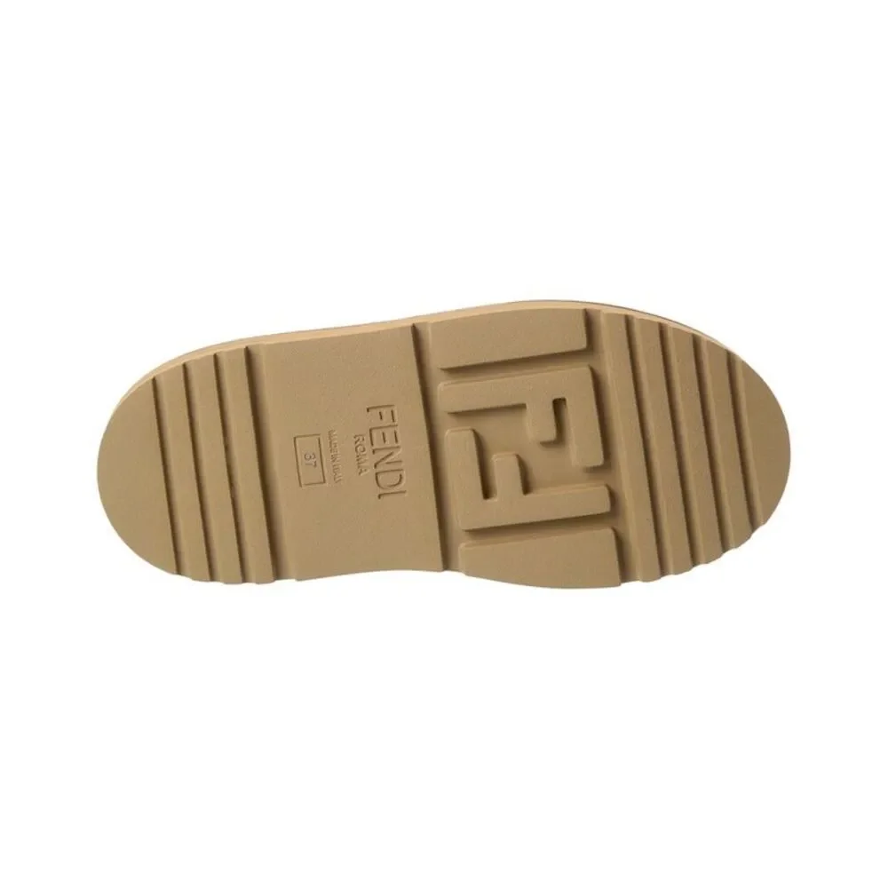 Fendi Apres Chic Ff Suede Boot, Brown